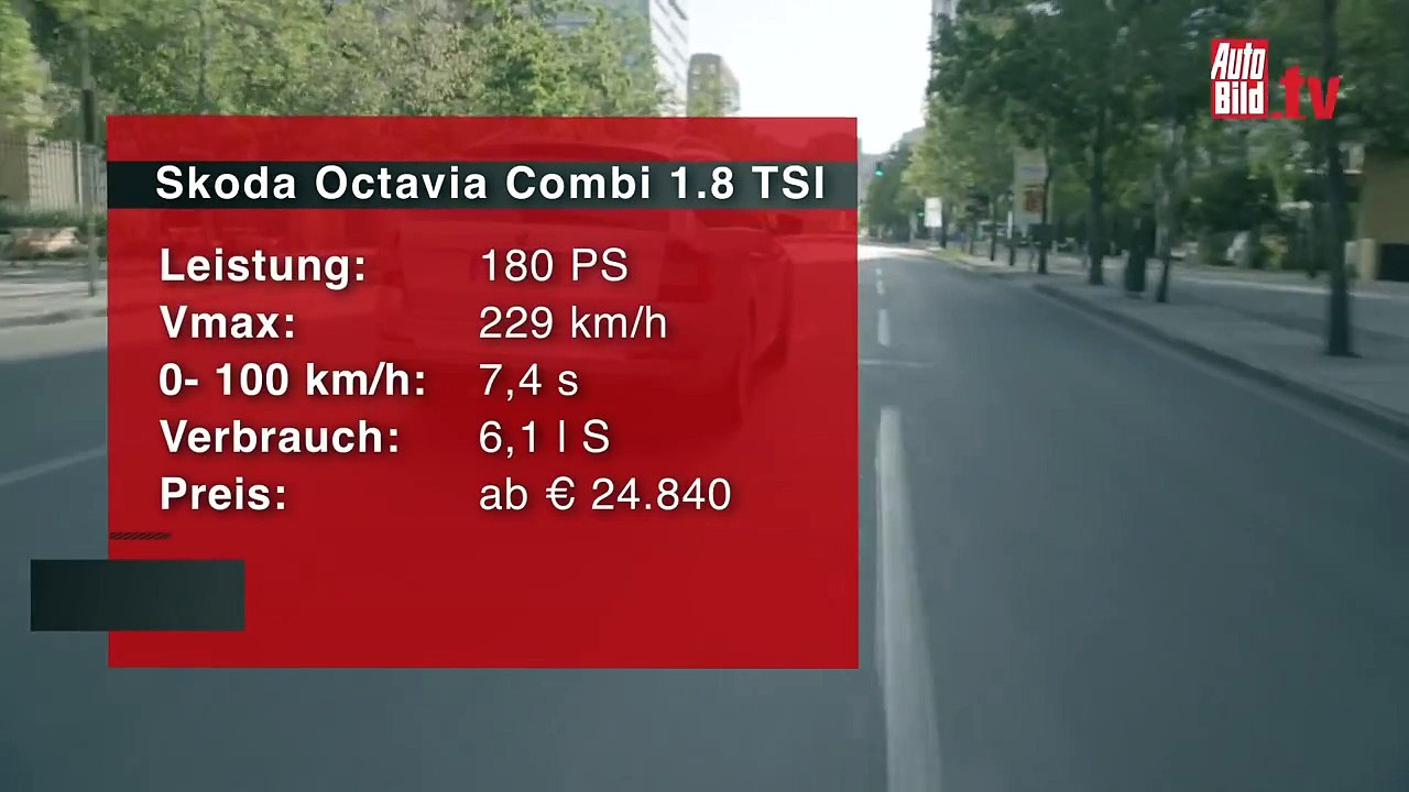 Skoda Octavia Combi vs. Mercedes C-Klasse T-Modell