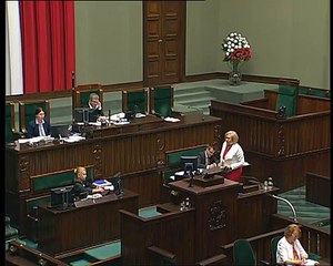 Poseł Aldona Młyńczak - Wystąpienie z dnia 05 sierpnia 2015 roku.