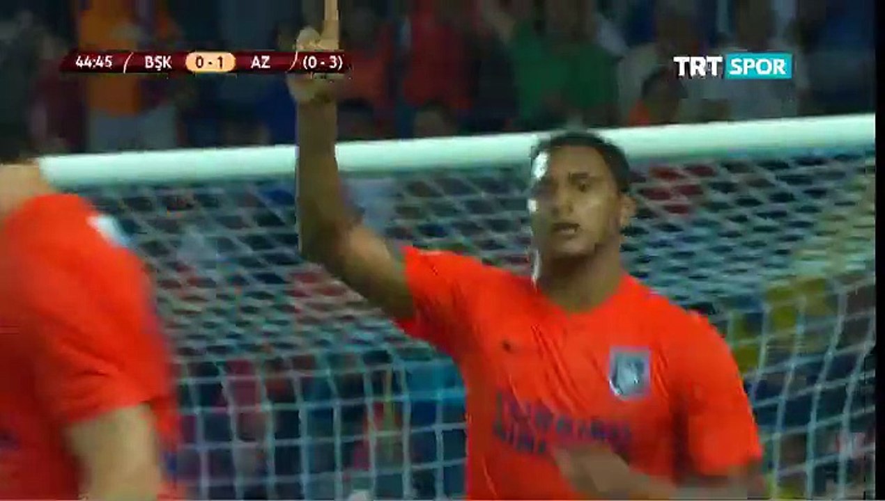 Medipol Başakşehir 1-2 AZ Alkmaar UEFA Avrupa Ligi 3. Ön Eleme Turu Maçı Özeti 06 08 2015