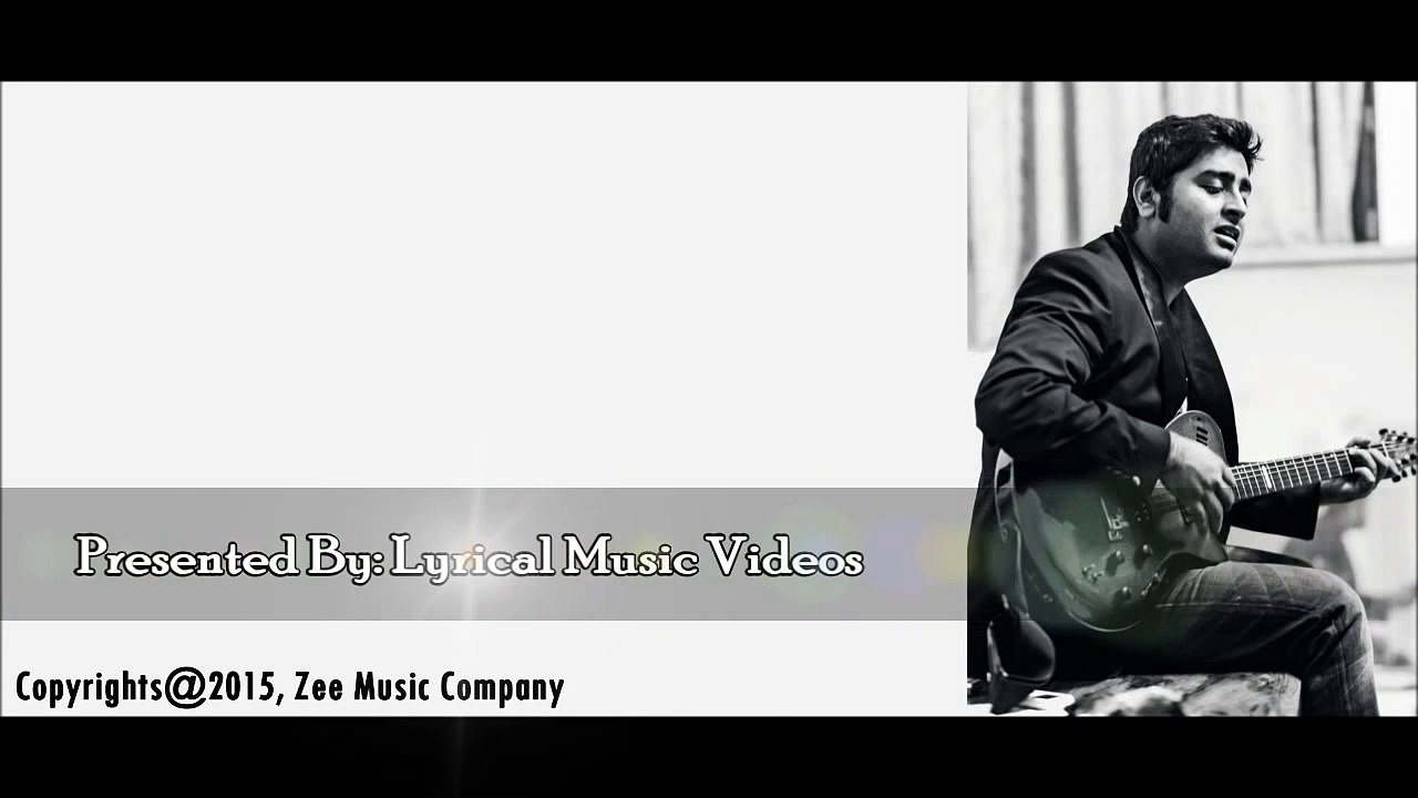 Chunar  Arijit Singh Most Sad Song  Disney's ABCD 2  With Lyrics