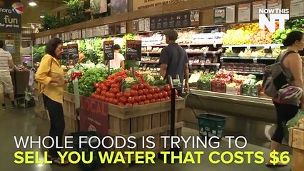 Whole Foods Tried To Sell $6 Water With Asparagus