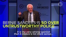 Bernie Sanders: Police Treat Too Many Minorities Like Criminals