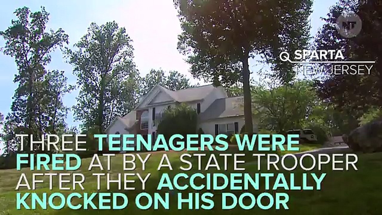 State Trooper Fires A Gun At Teens Who Accidentally Knocked On His Door