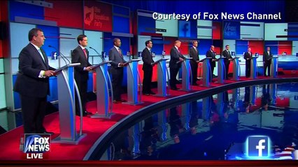 Trump is centre of attention in first Republican debate