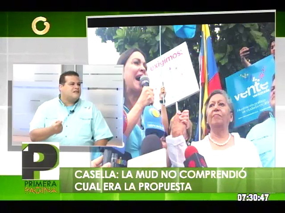 Casella: MCM dio una muestra de altitud política