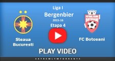 Liga I Bergenbier 2015-16 / Etapa 4 / Botoșani vs Steaua București / Digi Sport 1 Repriza 1