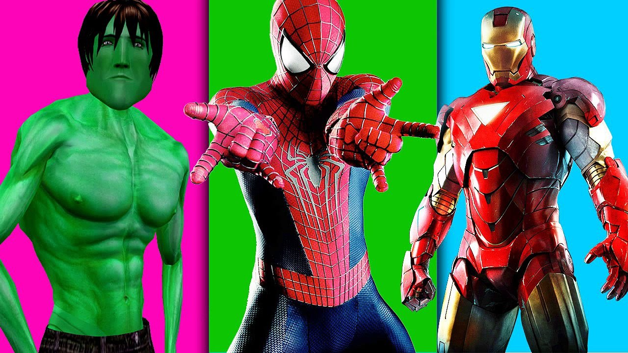 Spiderman Cartoons for Children | Finger Family Rhymes | Rain Rain Go Away Nursery Rhymes