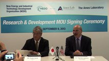 Research and Development MOU Signing Ceremony