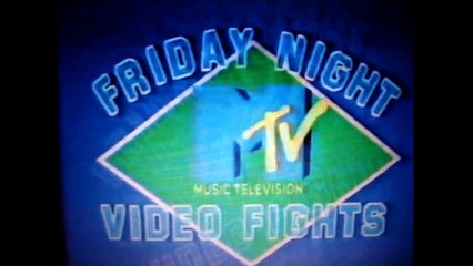 MTV  Friday night video fight ad with Def Leppard vs Quiet Riot