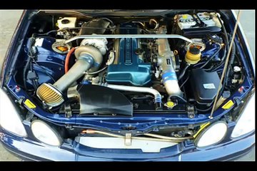 アリスト　Ｔ88ﾀｰﾋﾞﾝ　激速　最高速 ドラッグ仕様　with CARSHOP LEAD