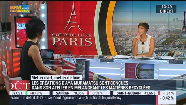 Métiers d'art, Métiers de luxe: Créatrice textile et papier, Aya Muramatsu – 07/08