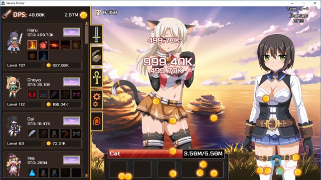 クリックエロゲー　Sakura Clicker　6-5