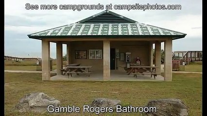 Gamble Rogers Memorial State Recreation Area, Florida Campsite Photos