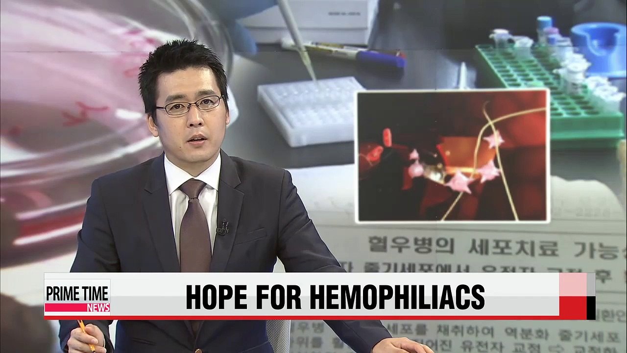 Korean scientists develop way to correct hemophilia-causing gene
