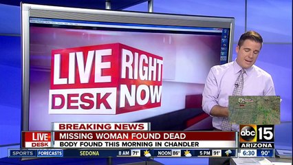 Missing Chandler woman found dead