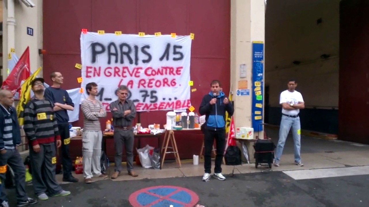 Paris 15 en grève (21 mai - 10 juillet 2014) 1h