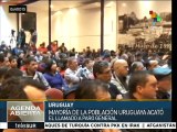 Trabajadores de Uruguay apoyan procesos de integración regional en AL