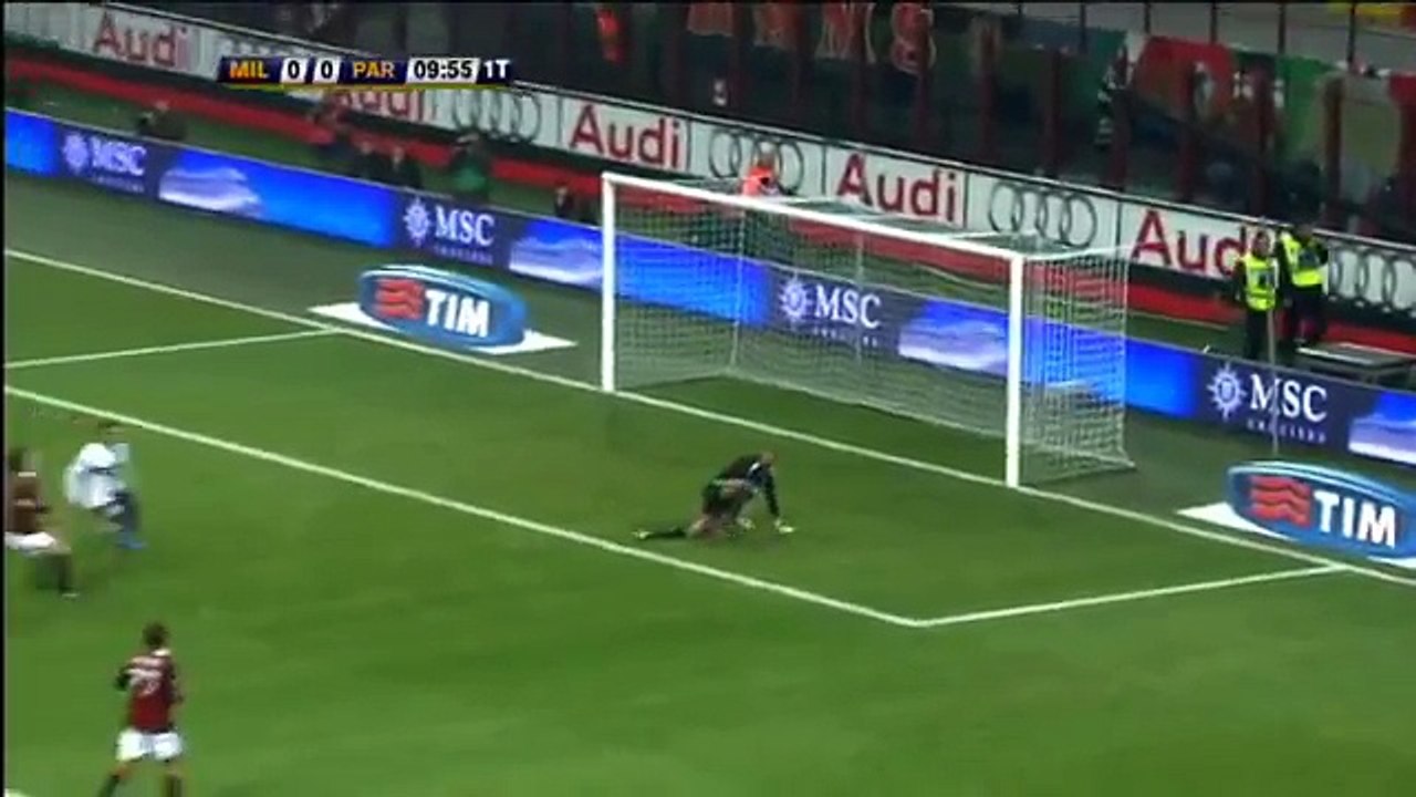 Milan - Parma = 2-0 (Serie A - 11 Giornata - Ampia Sintesi Goal-Highlights) Sky HD