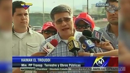 Mira lo que dijo Haiman El Troudi sobre la ampliación oeste de la Francisco Fajardo