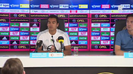 07-08-2015 Feyenoord start zonder alle nieuwe aanwinsten aan Eredivisie