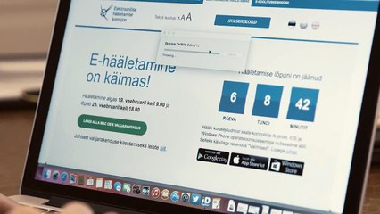 Prime Minister of Estonia explains how fast, simple and safe is e-voting