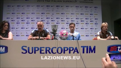 Download Video: Shanghai - La conferenza stampa di mister Pioli pre Juventus-Lazio (07082015)