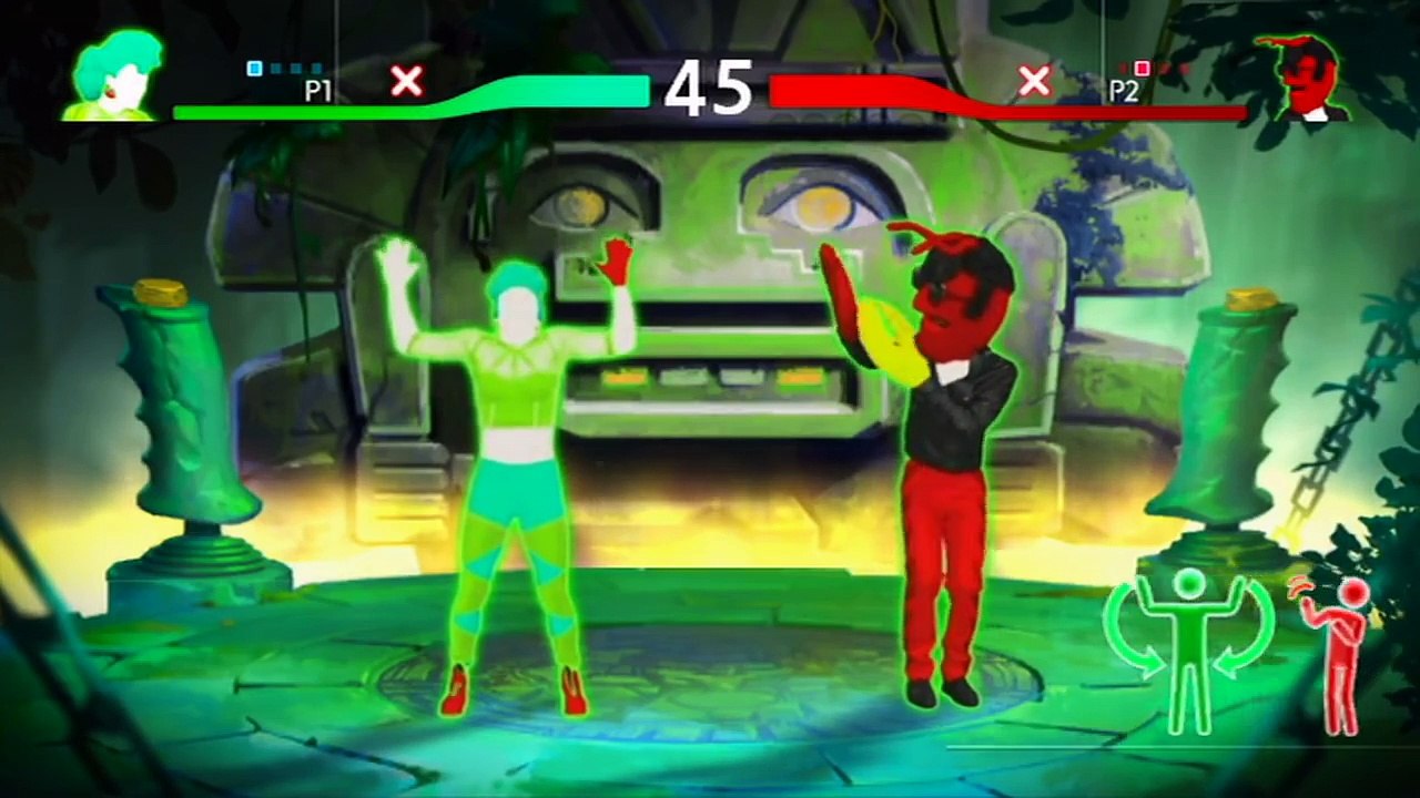 BATTLE! Tribal Dance VS Rock Lobster (both routines)