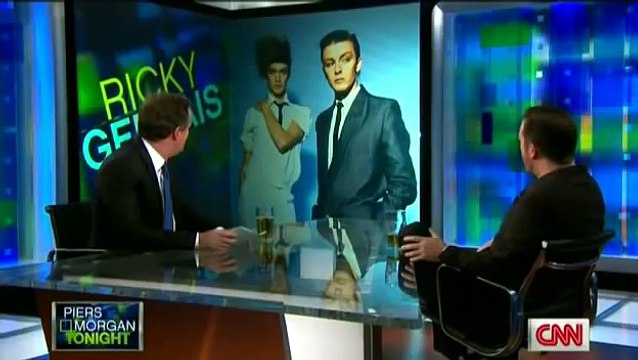Ricky Gervais on Piers Morgan Tonight