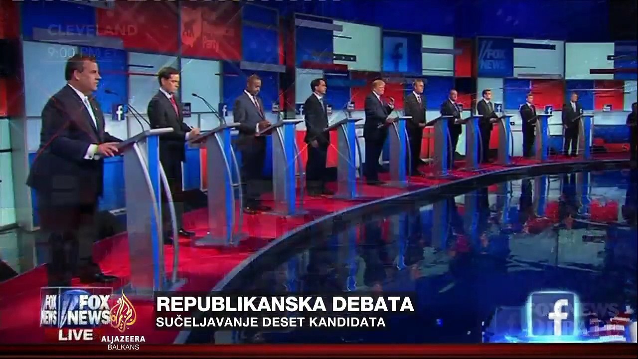 Sučeljavanje deset kandidata Republikanske stranke