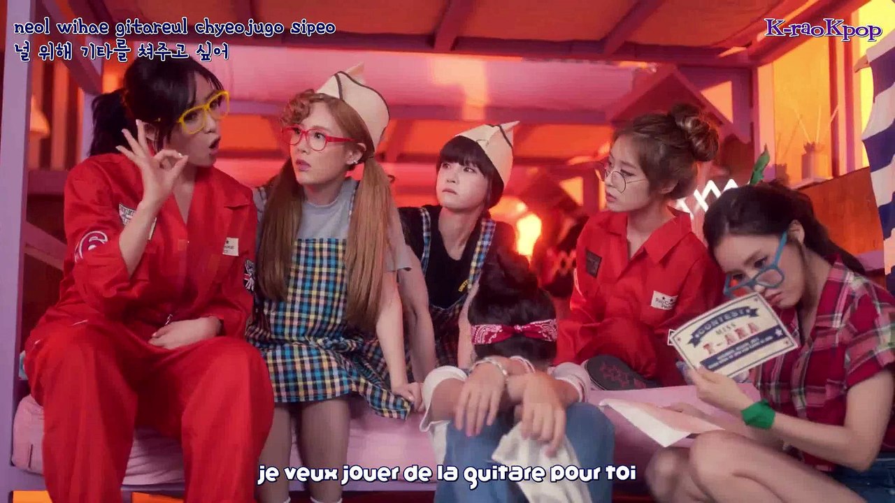 [K-raoKpop] T-ARA - So Crazy (lyrics + vostfr)