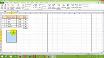 How to create Drop Down list in microsoft excel