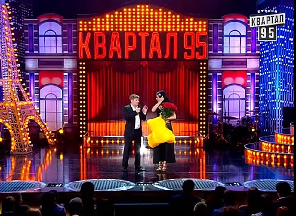 Дует со звездой - Настя Каменских и Евгений Кошевой | Вечерний Квартал 23.05.2015