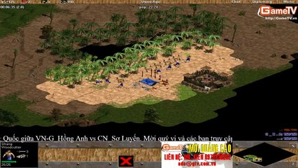 AOE Solo Radom G Hồng Anh vs Sơ Luyến Ngày 28 2 2014 T1 Lai