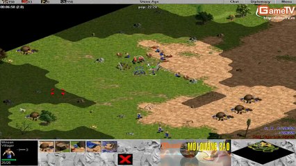 AOE Solo Random G Hồng Anh vs Lôi Lão Hổ Ngày 2 3 2014 T1