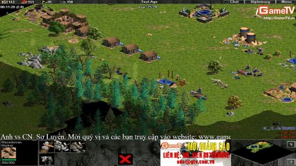 AOE Solo Radom G Hồng Anh vs Sơ Luyến Ngày 28 2 2014 T2