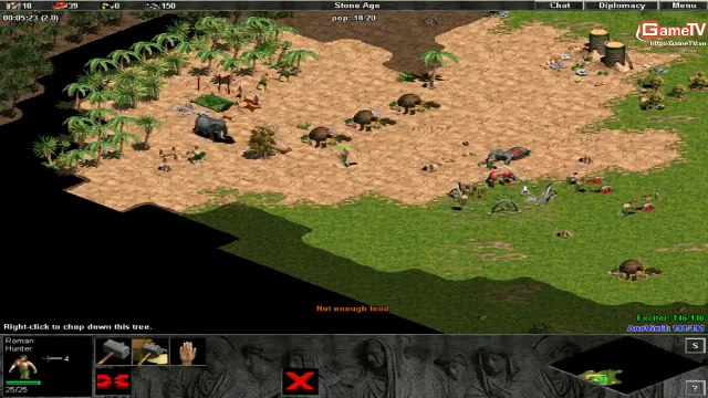 AOE Xa luân chiến GameTV G Exciter vs AV Jerry T5