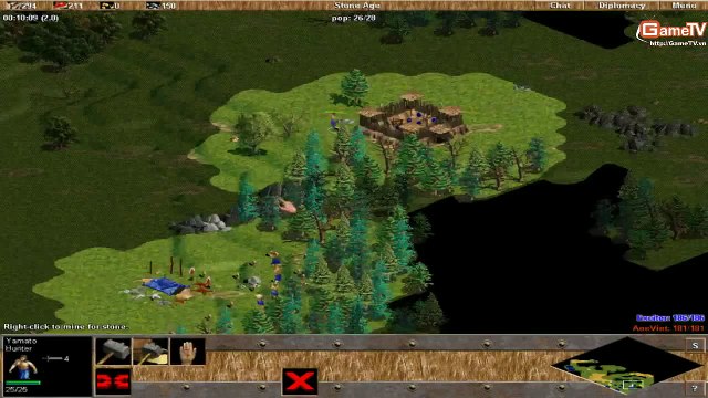 AOE Xa luân chiến GameTV G Exciter vs AV Hiền Xinh T1