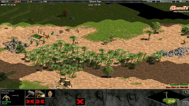 AOE Xa luân chiến GameTV G Exciter vs AV Khủng Long T3