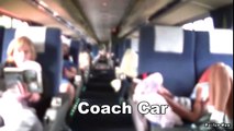 (HD) Amtrak Auto Train Tour (Longest Passenger Train in the World) (Minus Coach Diner & Crew Car)