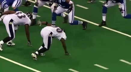 Ed Reed big hit against Colts. Mic'd.