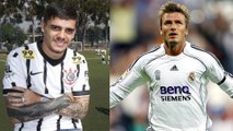 Fagner revela inspiração em Beckham e prevê bullying de companheiros do Timão