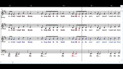 Pentatonix Sheet Music - White Winter Hymnal (SCOTT) - CakeWalk
