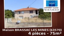 A vendre - Maison - BRASSAC LES MINES (63570) - 4 pièces - 75m²