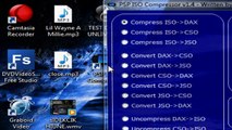 How to compress ISO psp game to CSO