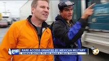 Mexican military escorts 10News Anchor into rarely seen drug tunnel in Tijuana
