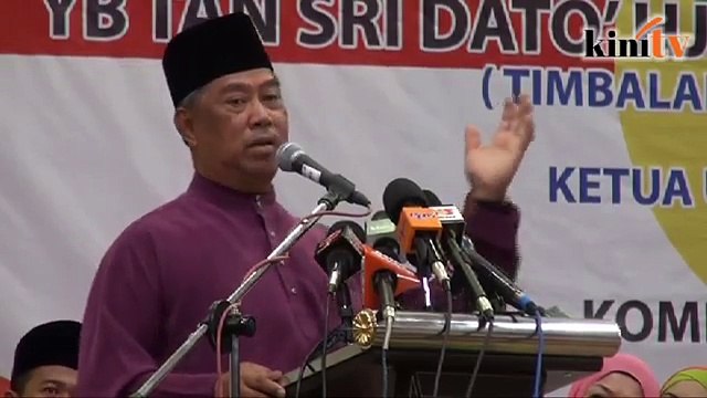 Muhyiddin: Najib enggan dedah identiti penderma