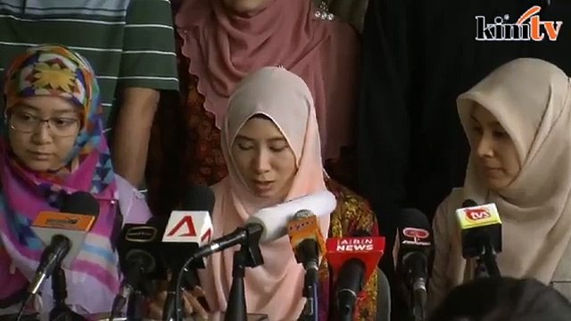 Tears as Anwar's daughter launches 'March to Freedom' campaign
