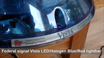 Federal signal Vista LED/Halogen blue/red lightbar