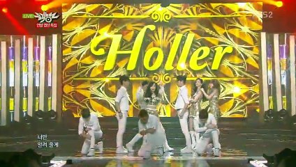 Girls' Generation-TTS 소녀시대-태티서_'Holler'_KBS MUSIC BANK Year End Special_2014.12.19
