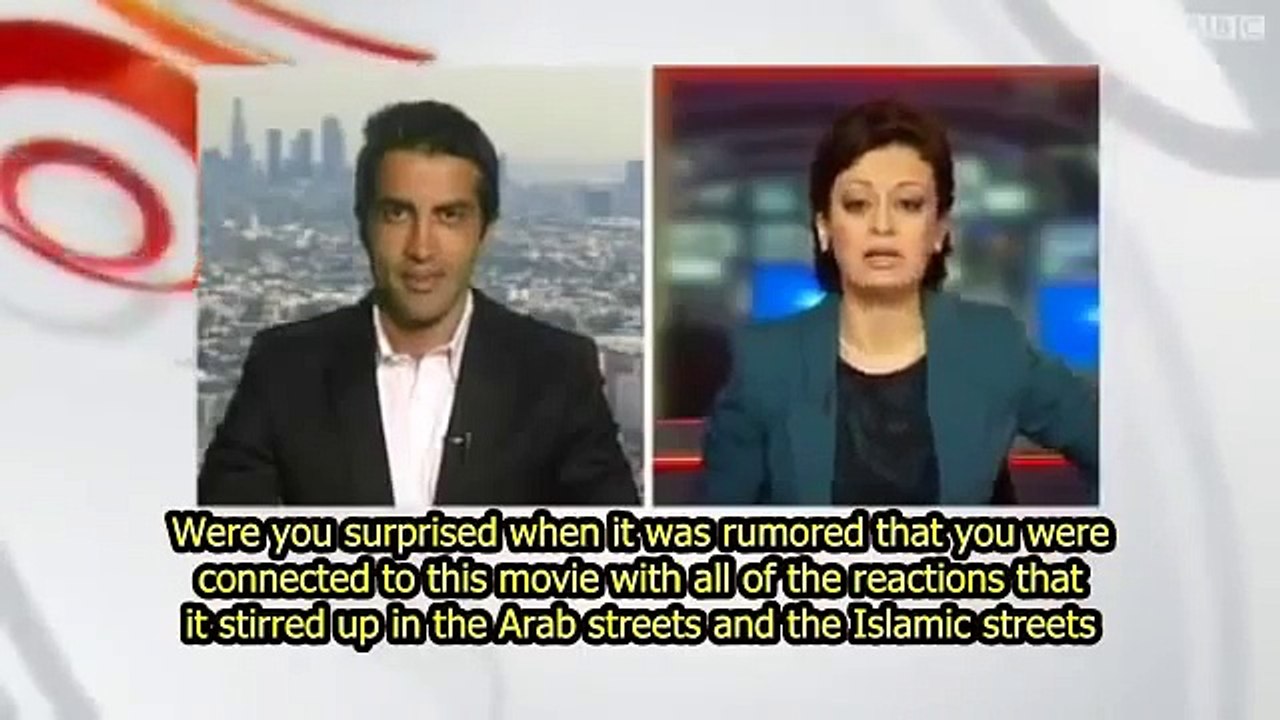 Mosab Hassan Yousef denies link to anti-Islam "Innocence of the Muslims"  (English subtitles)